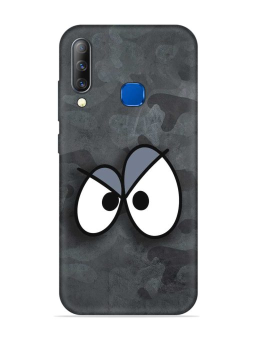 Big Eyes Night Mode Embossed Soft Silicone Case for Infinix S4 Zapvi