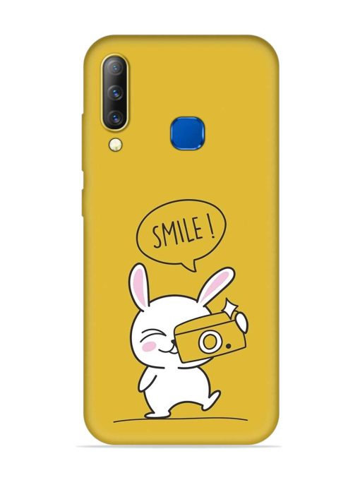 Hey Smile Please Embossed Soft Silicone Case for Infinix S4 Zapvi