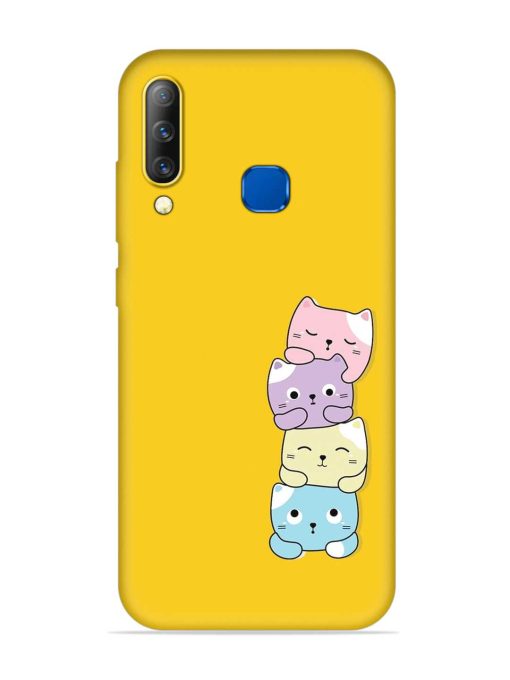 Cartoon Anime Embossed Soft Silicone Case for Infinix S4 Zapvi