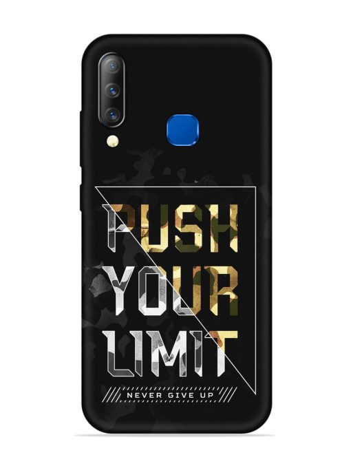 Push Your Limits Embossed Soft Silicone Case for Infinix S4 Zapvi