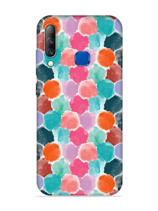 Colorful Seamless Pattern Embossed Soft Silicone Case for Infinix S4