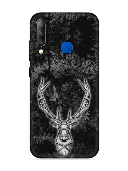 Ancient Deer Embossed Soft Silicone Case for Infinix S4 Zapvi