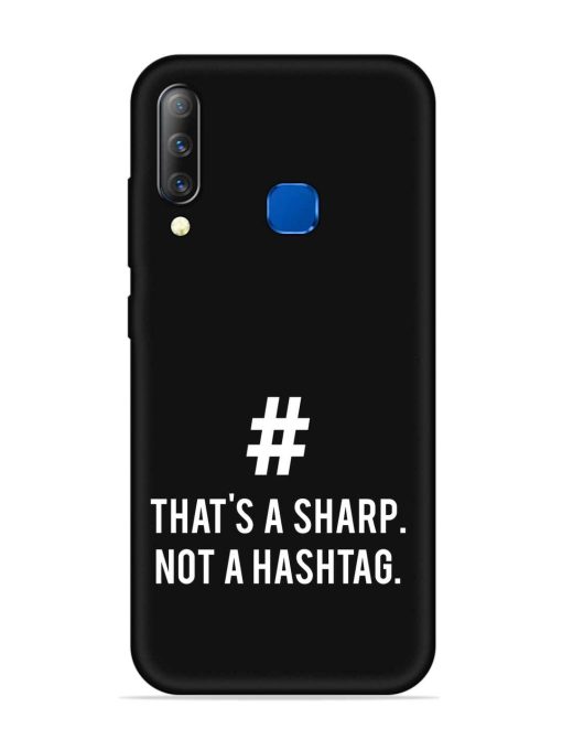 Thats Sharp Not Embossed Soft Silicone Case for Infinix S4 Zapvi