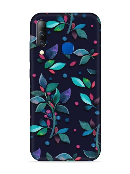 Decorative Watercolor Flower Embossed Soft Silicone Case for Infinix S4