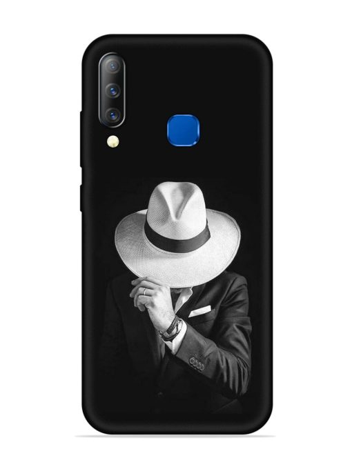 Men Under Hat Embossed Soft Silicone Case for Infinix S4 Zapvi