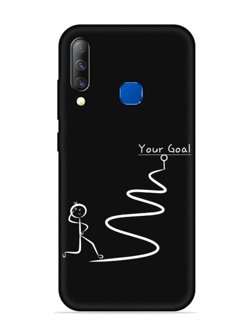 Your Goal Embossed Soft Silicone Case for Infinix S4 Zapvi