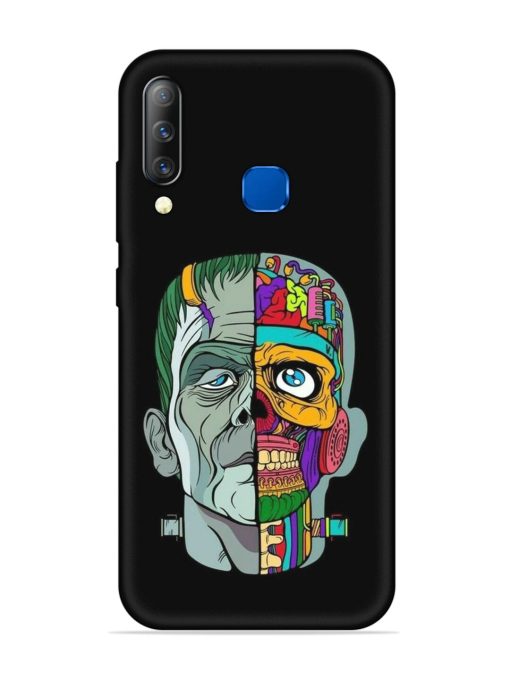 Men Vs Skull Embossed Soft Silicone Case for Infinix S4 Zapvi