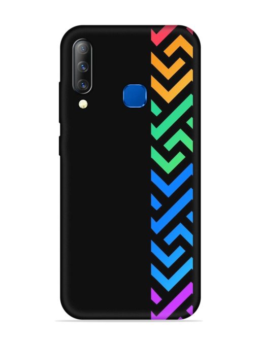 Colorshape Stripes Embossed Soft Silicone Case for Infinix S4 Zapvi