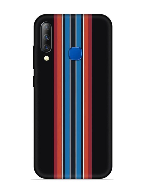 Vertical Strips Embossed Soft Silicone Case for Infinix S4 Zapvi