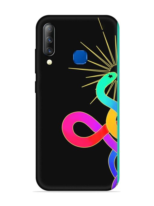 Art Geometric Abstraction Embossed Soft Silicone Case for Infinix S4 Zapvi