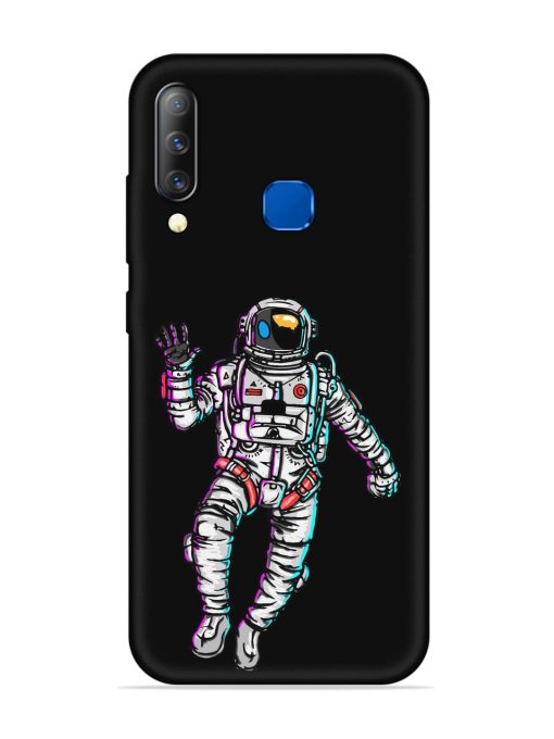 Spaceman Embossed Soft Silicone Case for Infinix S4 Zapvi