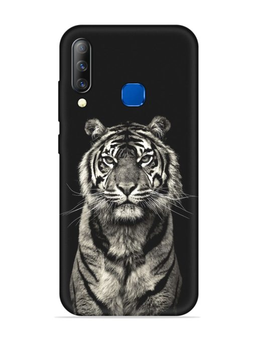 Tiger Art Embossed Soft Silicone Case for Infinix S4 Zapvi