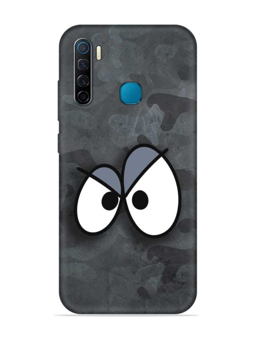 Big Eyes Night Mode Embossed Soft Silicone Case for Infinix S5 Zapvi