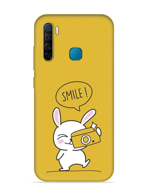 Hey Smile Please Embossed Soft Silicone Case for Infinix S5 Zapvi