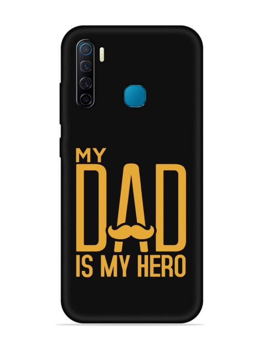 My Dad Is My Hero Embossed Soft Silicone Case for Infinix S5 Zapvi