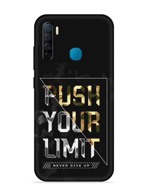 Push Your Limits Embossed Soft Silicone Case for Infinix S5 Zapvi