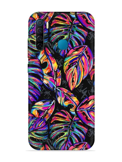 Tropical Seamless Vector Embossed Soft Silicone Case for Infinix S5 Zapvi