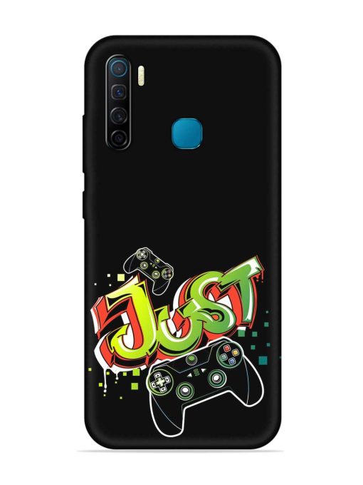 Graffiti Gamepad Illustration Embossed Soft Silicone Case for Infinix S5 Zapvi