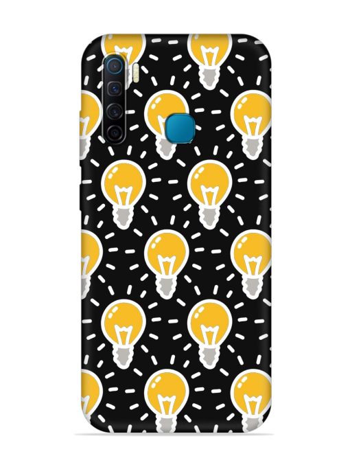 Light Bulb Seamless Embossed Soft Silicone Case for Infinix S5