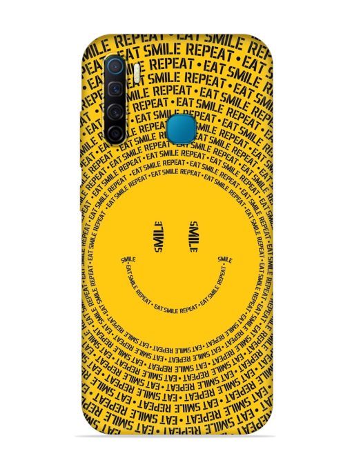 Smiley Embossed Soft Silicone Case for Infinix S5 Zapvi