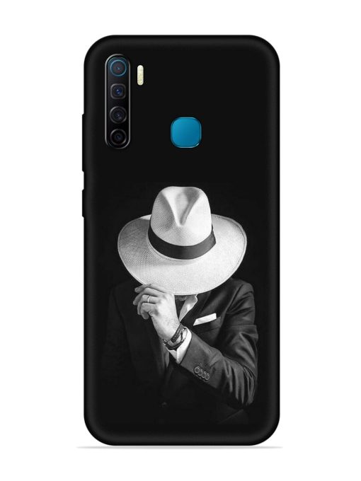 Men Under Hat Embossed Soft Silicone Case for Infinix S5