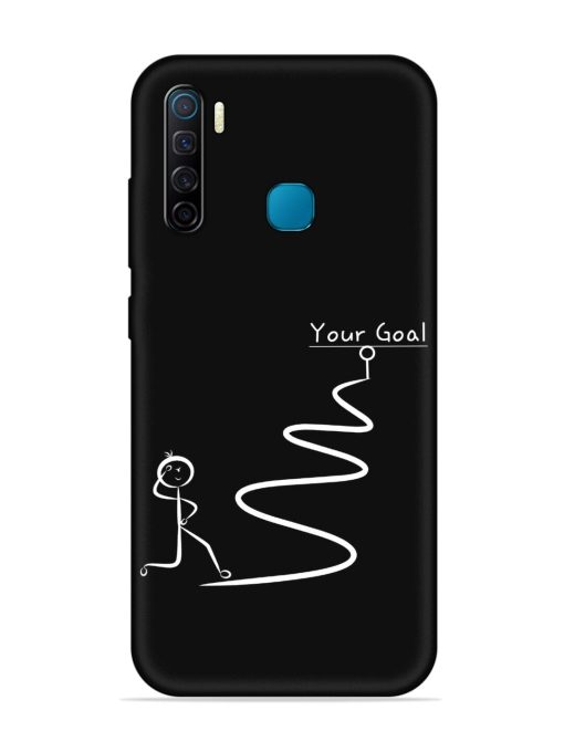 Your Goal Embossed Soft Silicone Case for Infinix S5 Zapvi