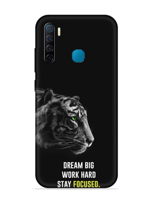 Dream Big Work Hard Embossed Soft Silicone Case for Infinix S5 Zapvi