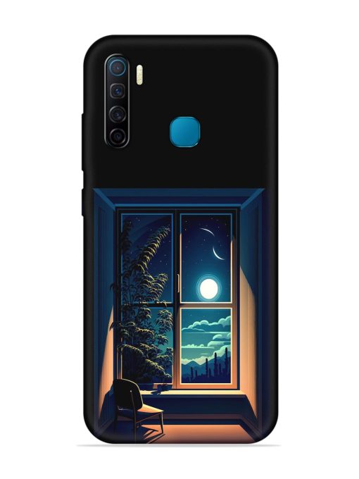 Night View At Window Embossed Soft Silicone Case for Infinix S5 Zapvi