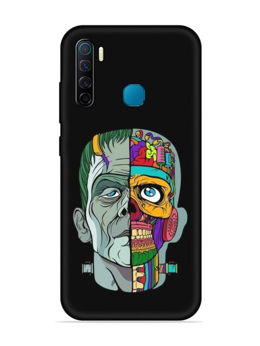 Men Vs Skull Embossed Soft Silicone Case for Infinix S5 Zapvi