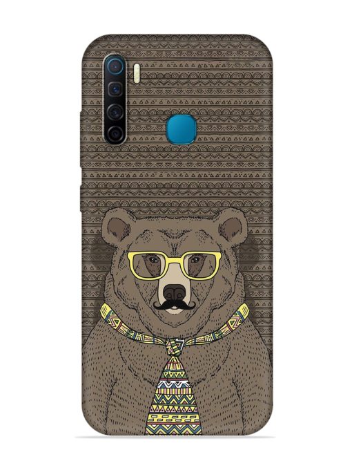 Grizzly Bear Embossed Soft Silicone Case for Infinix S5