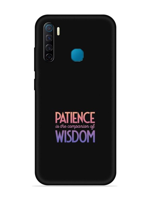 Patience Is The Embossed Soft Silicone Case for Infinix S5 Zapvi