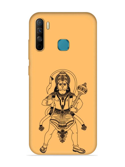 Indian God Hanuman Embossed Soft Silicone Case for Infinix S5 Lite Zapvi