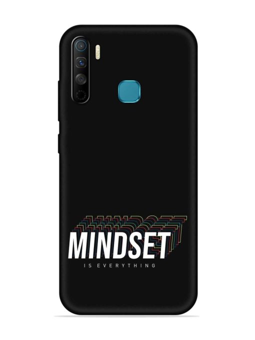 Mindset Everything Slogan Embossed Soft Silicone Case for Infinix S5 Lite