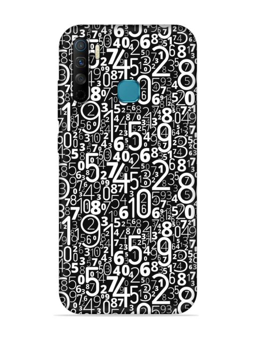 Many Numbers Different Embossed Soft Silicone Case for Infinix S5 Lite Zapvi