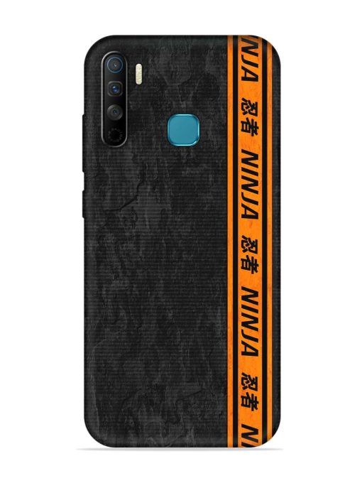 Ninja Srtips Embossed Soft Silicone Case for Infinix S5 Lite Zapvi