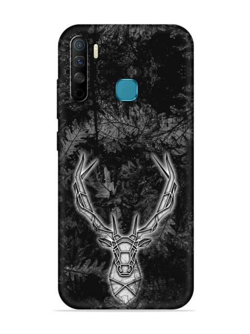 Ancient Deer Embossed Soft Silicone Case for Infinix S5 Lite Zapvi