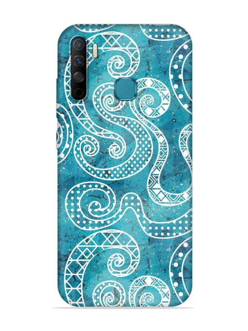 Vintage Curved Seamless Embossed Soft Silicone Case for Infinix S5 Lite Zapvi