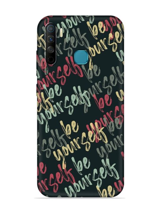 Yourself Seamless Embossed Soft Silicone Case for Infinix S5 Lite Zapvi