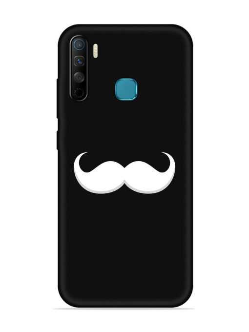 Mustache Vector Embossed Soft Silicone Case for Infinix S5 Lite Zapvi