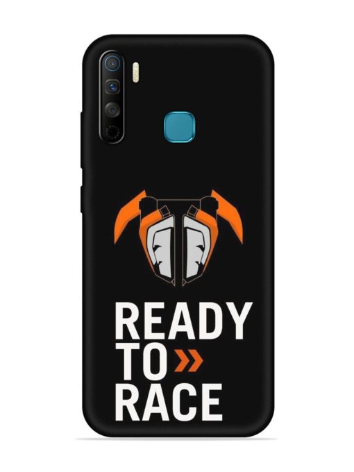 Ready To Race Embossed Soft Silicone Case for Infinix S5 Lite Zapvi