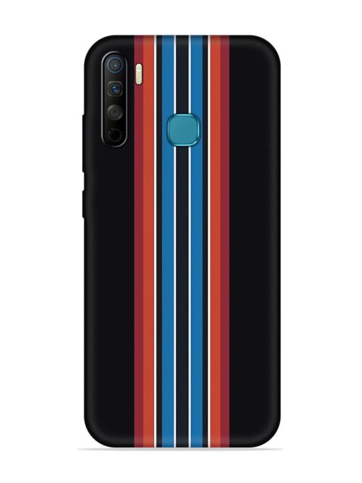 Vertical Strips Embossed Soft Silicone Case for Infinix S5 Lite Zapvi