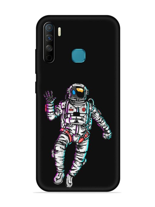 Spaceman Embossed Soft Silicone Case for Infinix S5 Lite Zapvi