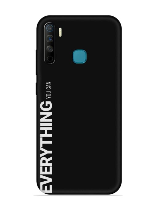 Everything You Can Embossed Soft Silicone Case for Infinix S5 Lite