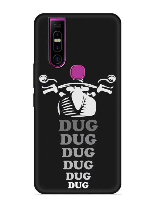 Dug Dug Dug Embossed Soft Silicone Case for Infinix S5 Pro Zapvi