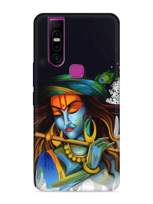 Krishna Art Embossed Soft Silicone Case for Infinix S5 Pro Zapvi