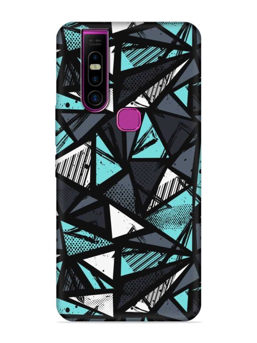 Abstract Seamless Embossed Soft Silicone Case for Infinix S5 Pro Zapvi