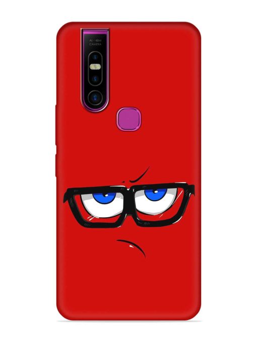 Rad Angry Face Embossed Soft Silicone Case for Infinix S5 Pro Zapvi