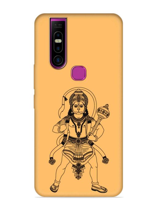 Indian God Hanuman Embossed Soft Silicone Case for Infinix S5 Pro