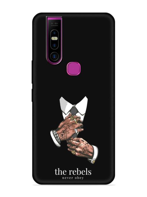 Rebels Slogan Man Embossed Soft Silicone Case for Infinix S5 Pro