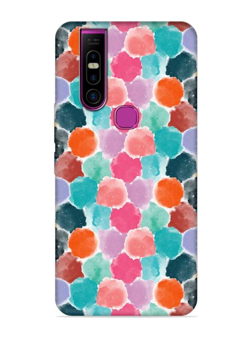 Colorful Seamless Pattern Embossed Soft Silicone Case for Infinix S5 Pro Zapvi